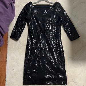 Smart Set - Black Sequin Dress
